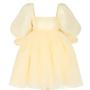 Selkie the baby banana puff dress
